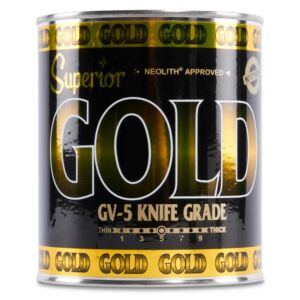 Superior Adhesives Gold GV-5 Knife-Grade Adhesive - Quart