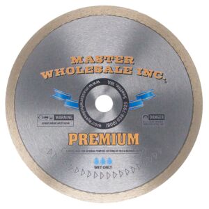 MWI Premium Continuous Rim Wet Diamond Blade - 7