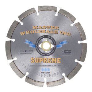 MWI Supreme Segmented Wet Diamond Blade - 7