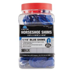 Primo Tools Horseshoe Spacer Shims - 1/16