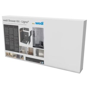 Wedi Fundo Ligno Shower Kit - Curbless Shower Kit