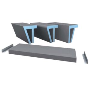 Wedi Sanoasa Shower Bench - 3 Rounded