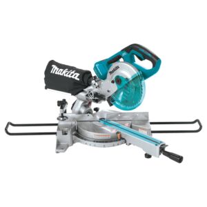 Makita xsl06pt cordless miter saw top